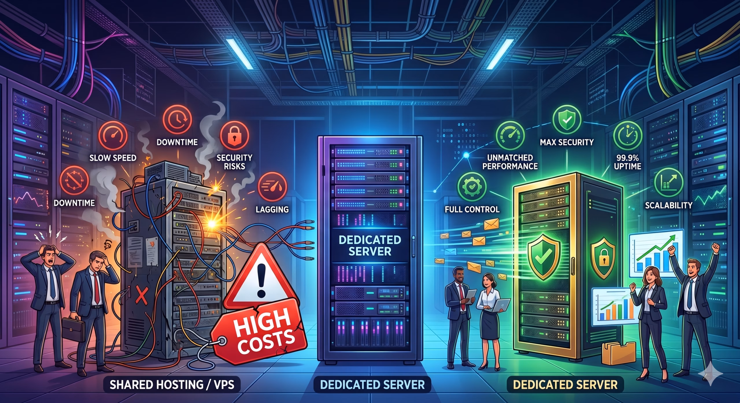 dedicated servers hosting